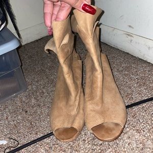 Free people Golden road booties